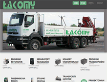 Tablet Screenshot of lakomy.net